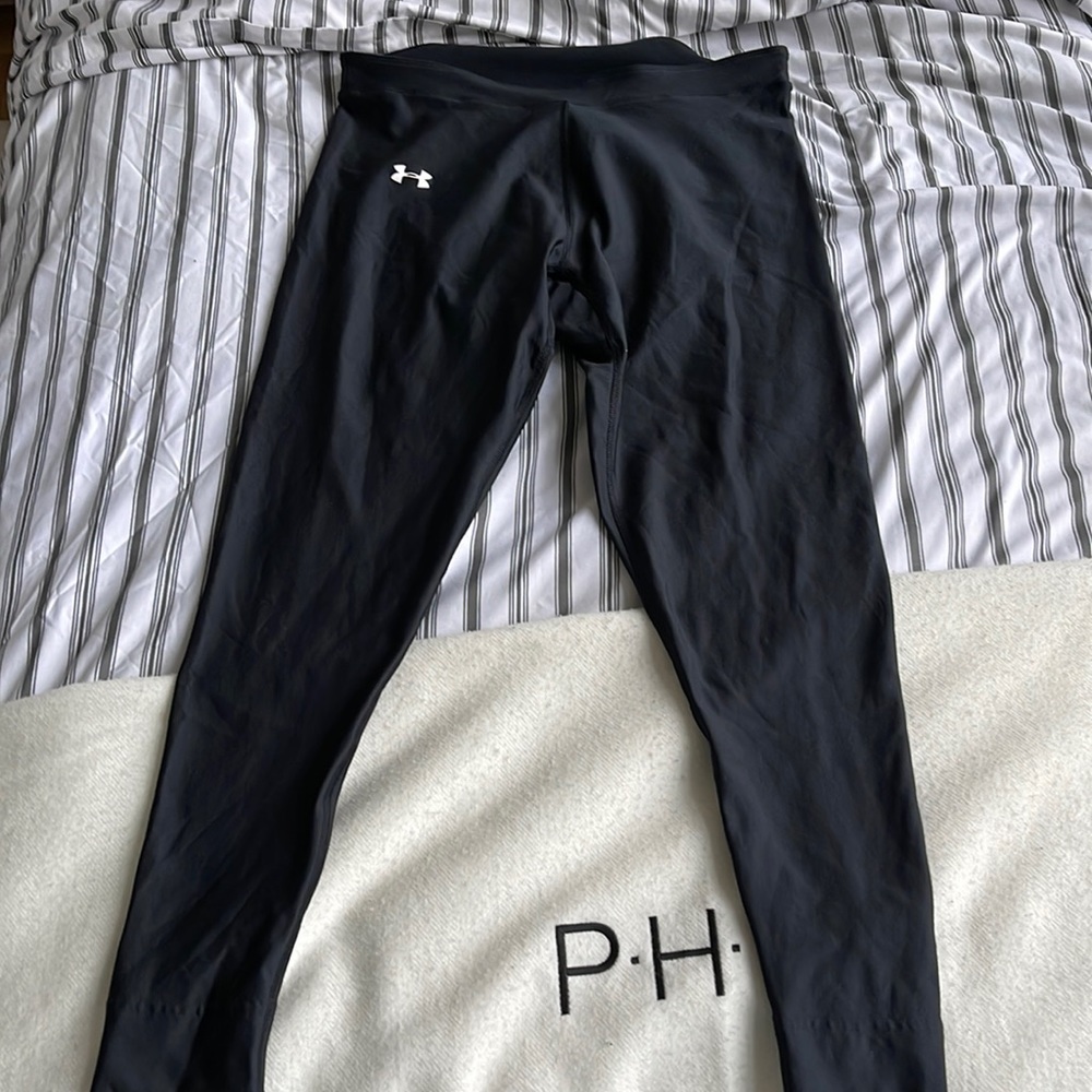 Mens Black Under Armour Compression Pants XL